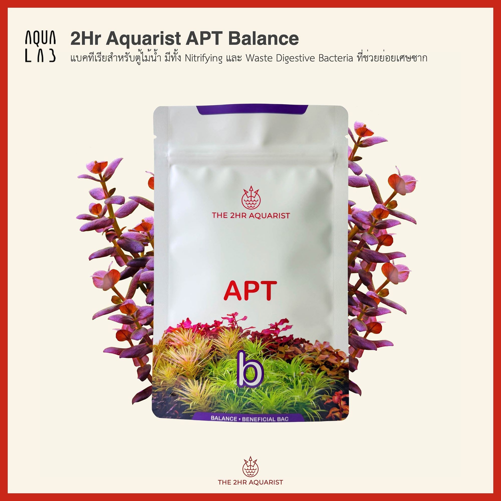 รีวิว APT Balance แบคทีเรียผงพรีเมียมสำหรับตู้ Aquasoil | AQUA LAB